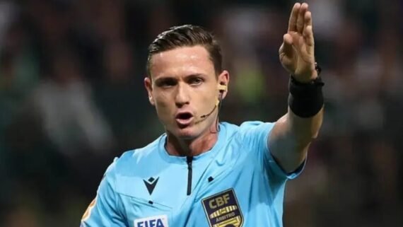 CBF afastou o árbitro Ramon Abatti Abel (foto: César Greco/Palmeiras)