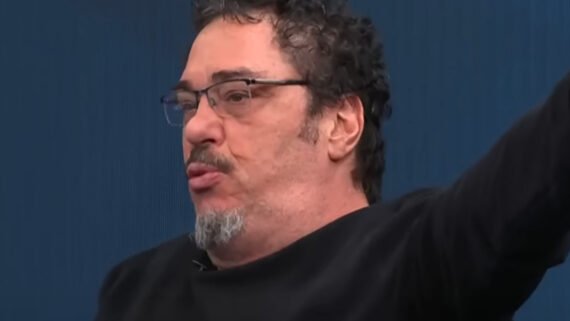 Casagrande no Galvão e Amigos, da Band (foto: Reprodução)