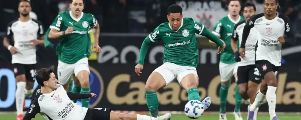 Corinthians pode ser multado após episódio polêmico contra o Palmeiras na Copa do Brasil