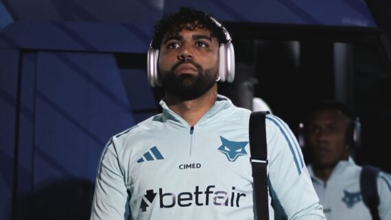 Gabigol é o camisa 9 do Cruzeiro (foto: Gustavo Martins/ Cruzeiro)