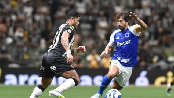 Cruzeiro venceu Atlético por 2 a 0 na ida das quartas da Copa do Brasil (foto: Ramon Lisboa/EM/DA Press)