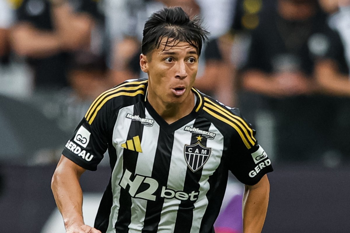 Alan Franco, volante do Atlético - (foto: Pedro Souza / Atlético)