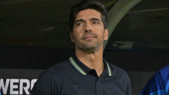 Abel Ferreira, técnico do Palmeiras (foto: NELSON ALMEIDA/AFP)
