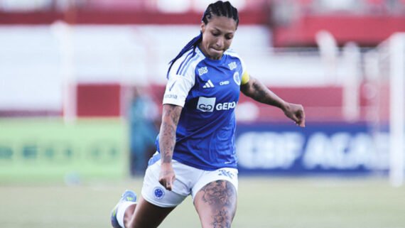 Byanca Brasil, camisa 10 do Cruzeiro (foto: Gustavo Martins/ Cruzeiro)