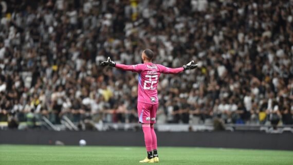 Goleiro Everson, do Atlético (foto: Ramon Lisboa/EM/D.A. Press)