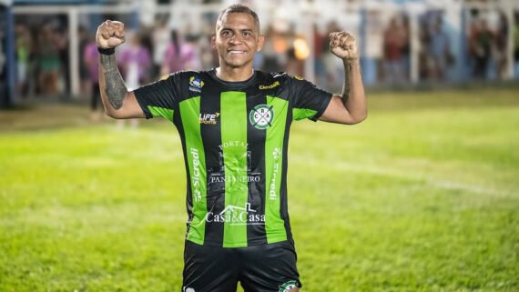 Walter comemora acesso do Aquidauana (foto: Vinícius Eduardo/Aquidauana)