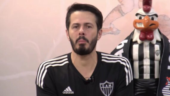 Fael durante programa do Alterosa Esporte (foto: Reprodução/Alterosa Esporte)