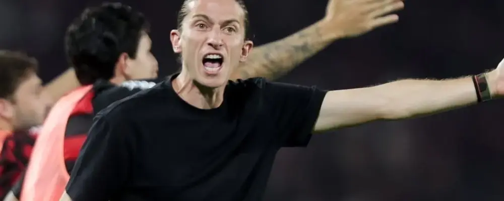 Filipe Luís vê empate entre Flamengo e Cruzeiro como ‘normal’