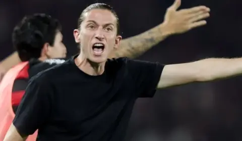 Filipe Luís vê empate entre Flamengo e Cruzeiro como ‘normal’