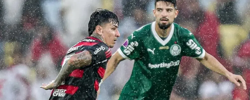 Flamengo e Palmeiras ‘empatam’ em chances de título do Brasileirão