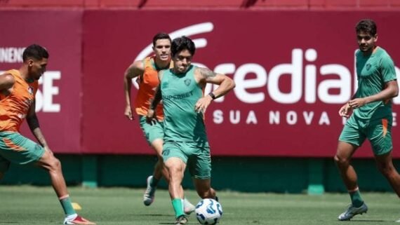 Germán Cano deve voltar ao time do Fluminense no jogo contra o Mirassol (foto: Foto: Marcelo Gonçalves / Fluminense FC)