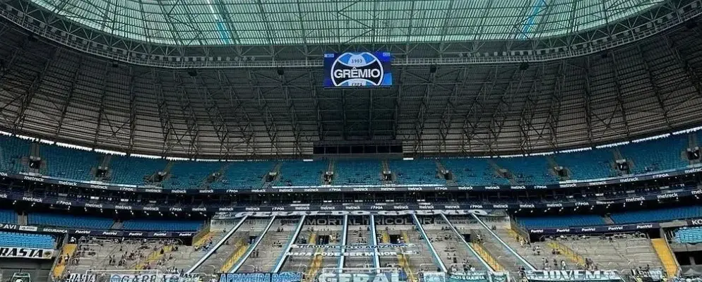 Grêmio amplia a Arena: setor popular pode chegar a 10 mil lugares