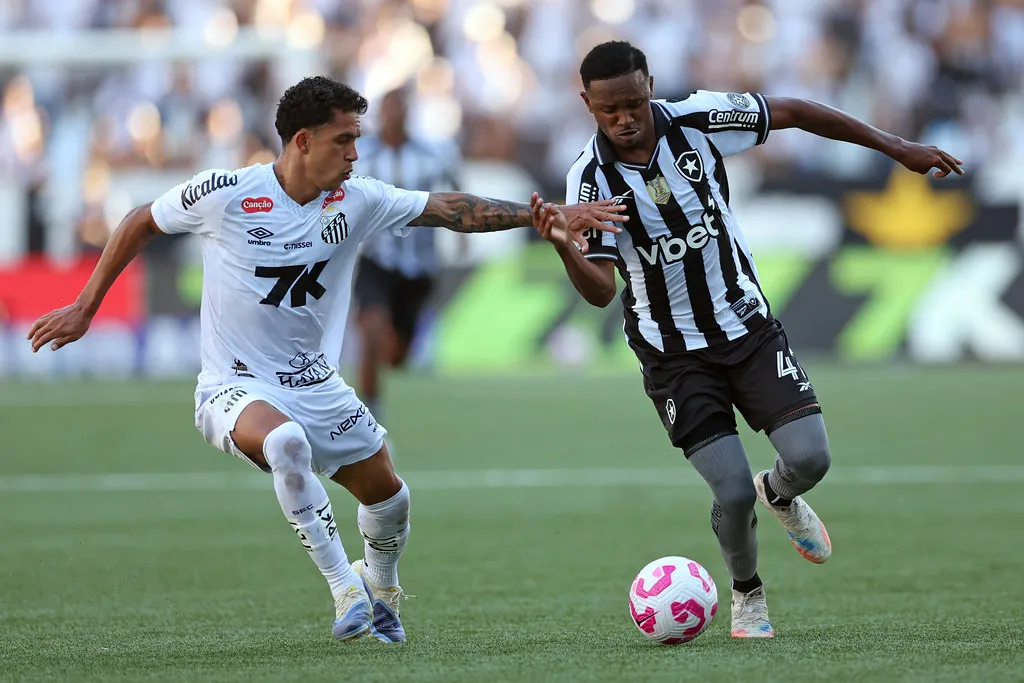 Botafogo empata Santos Brasileirão