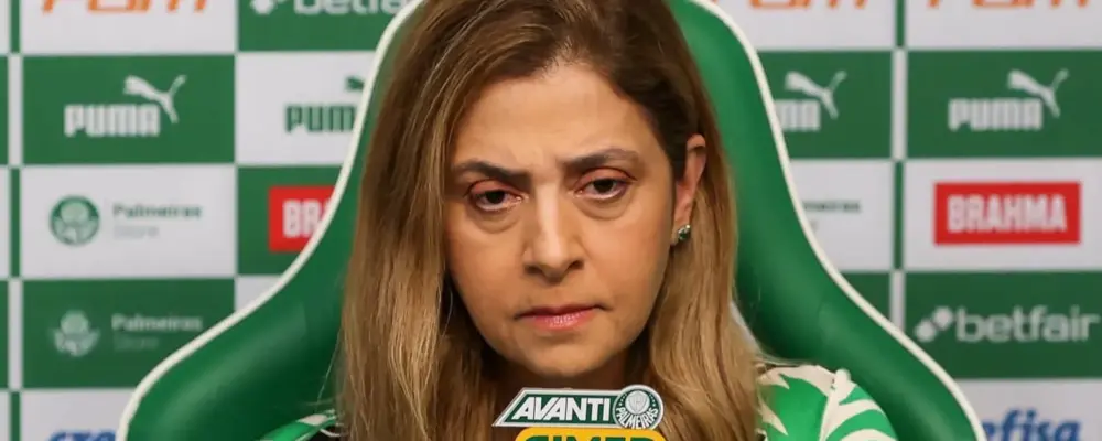 Leila não irá a Flamengo x Palmeiras por temer ambiente ‘hostil’