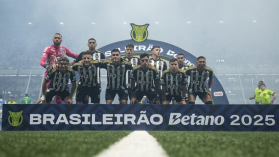 Jogadores do Atlético (foto: Pedro Souza / Atlético)