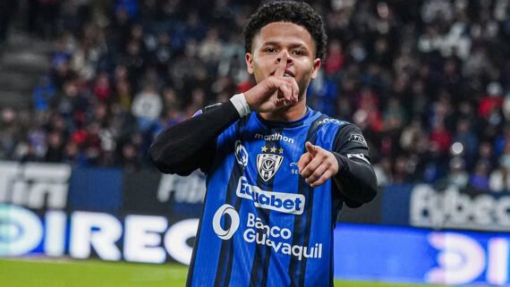 Patrick Percado, atacante do Independiente del Valle (foto: Independiente del Valle)