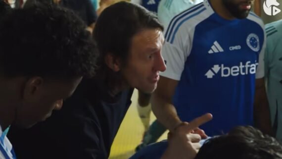 Cássio, do Cruzeiro (foto: TV Cruzeiro / Reprodução)