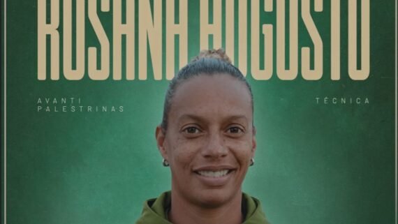 Rosana Agusto treina a equipe do Palmeiras (foto: Divulgação/Rosana Augusto)