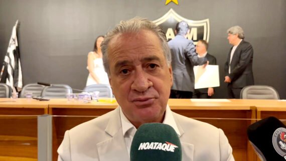 Sérgio Coelho, presidente do Atlético (foto: Lucas Bretas/No Ataque)