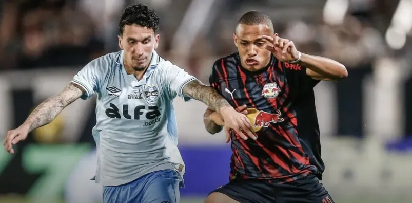Procuradoria do STJD pede suspensão de cartões do Grêmio contra Red Bull Bragantino