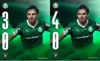 Raphael Veiga supera as críticas e vira herói do Palmeiras