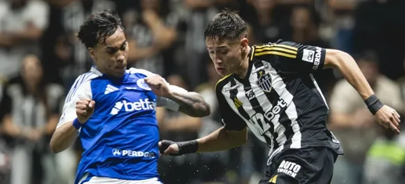 Román do Atlético-MG fala após atitude polêmica de Kaio Jorge: “São coisas do jogo”