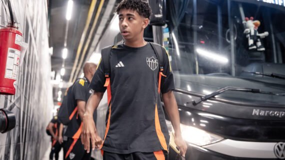 Mosquito, atacante da base do Atlético (foto: Rafael Leandro/Atlético)