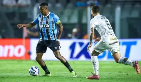 Santos 1 x 1 Grêmio – Peixe próximo da zona de rebaixamento