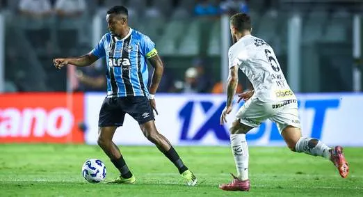 Santos 1 x 1 Grêmio – Peixe próximo da zona de rebaixamento