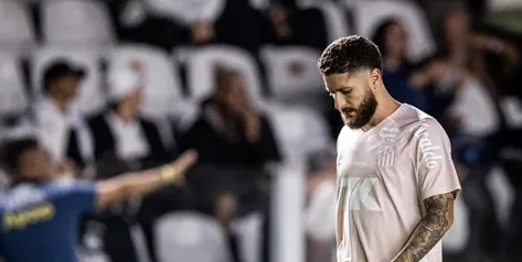 Santos perde Zé Rafael para duelo contra o Botafogo