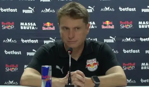 Seabra analisa o tropeço do Bragantino contra o Palmeiras: “Acho que é uma lição importante”