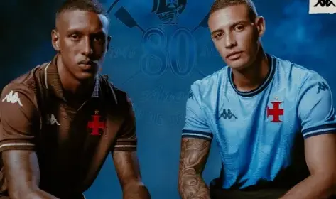 Vasco lança terceiro uniforme marrom em homenagem histórica