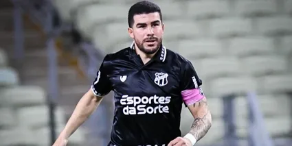 Volante do Ceará afirma que árbitro reconheceu erro durante intervalo contra o Fluminense