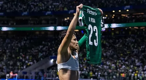 Palmeiras goleia a LDU, e Veiga desabafa: “Sempre vou dar minha cara a tapa”