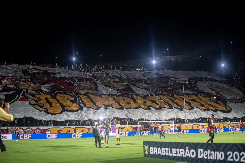Vitória divulga parcial com mais de 20 mil ingressos vendidos e Barradão terá nova noite de festa (Foto: Victor Ferreira/ECV)