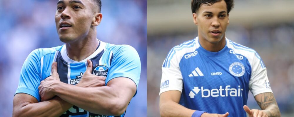 Grêmio x Cruzeiro: onde assistir ao vivo e escalações pelo Brasileiro