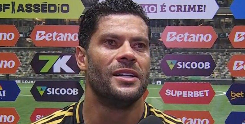 Hulk chora após vitória do Atlético: ‘Achavam que eu estava no final de carreira’