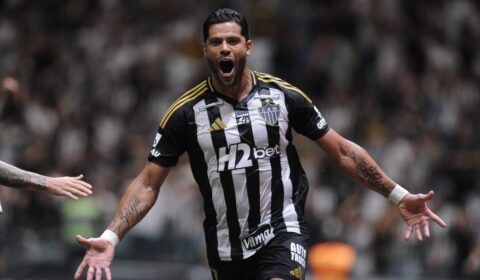Atlético: Hulk cita ‘lágrimas escondidas no vestiário’ em post sobre 500 gols
