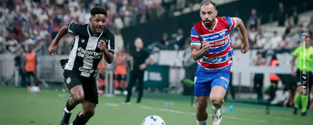 Ceará 1 x 1 Fortaleza – Vozão empata no fim e empurra Leão para a vice-lanterna