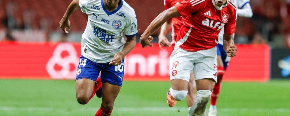 Internacional cede empate ao Bahia e segue na luta contra o rebaixamento na Série A