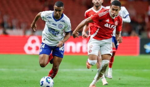 Internacional cede empate ao Bahia e segue na luta contra o rebaixamento na Série A