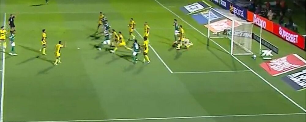 Galvão narra golaço de bicicleta de Vitor Roque em Mirassol x Palmeiras: ‘Espetacular’