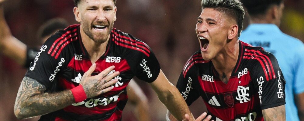 Flamengo leva susto no fim, mas vence Santos e segue na cola do Palmeiras