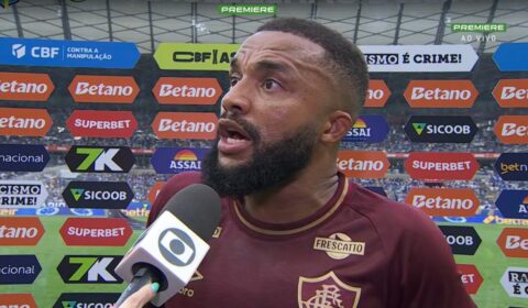 Jogador do Fluminense se revolta em entrevista: ‘O árbitro é cobrado por quem?’