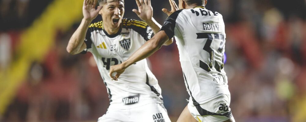 Atlético mostra poder de reação, vira sobre o Sport e amplia sequência no Brasileiro