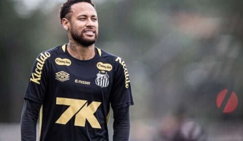 Como foi o 1º treino de Neymar no Santos após polêmicas contra Flamengo?