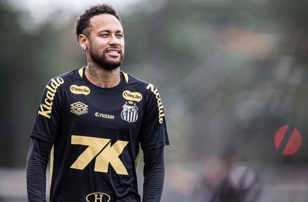 Como foi o 1º treino de Neymar no Santos após polêmicas contra Flamengo?