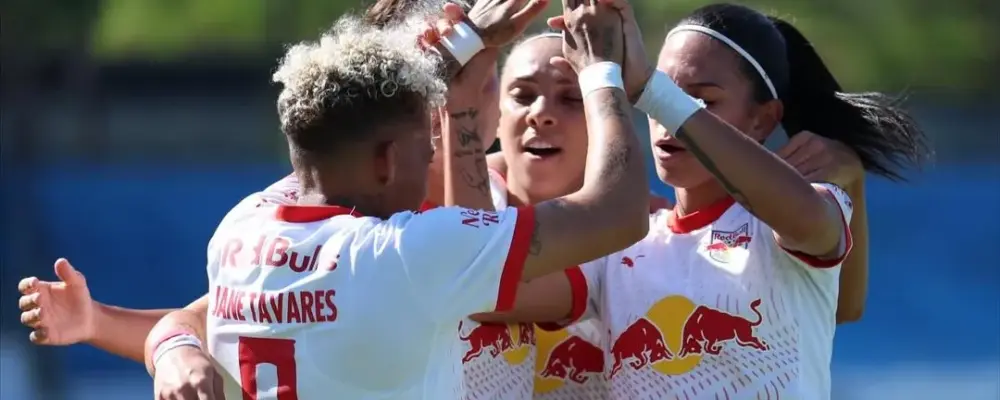PAULISTA FEMININO: Red Bull Bragantino goleia Taubaté e dorme no G-4