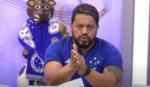 Vôlei: Hugão reage à presença de Gabigol, do Cruzeiro, em jogo do Minas