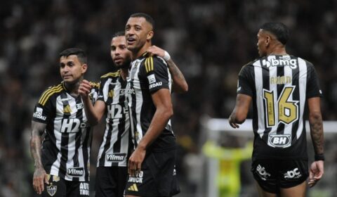 Zagueiro do Atlético tem mais gols que nove meias e atacantes do clube na carreira